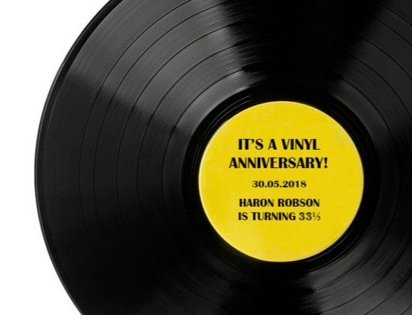 We needed a good reason for an office party.. so we turned 33&1/3 and celebrated our Vinyl Anniversary.