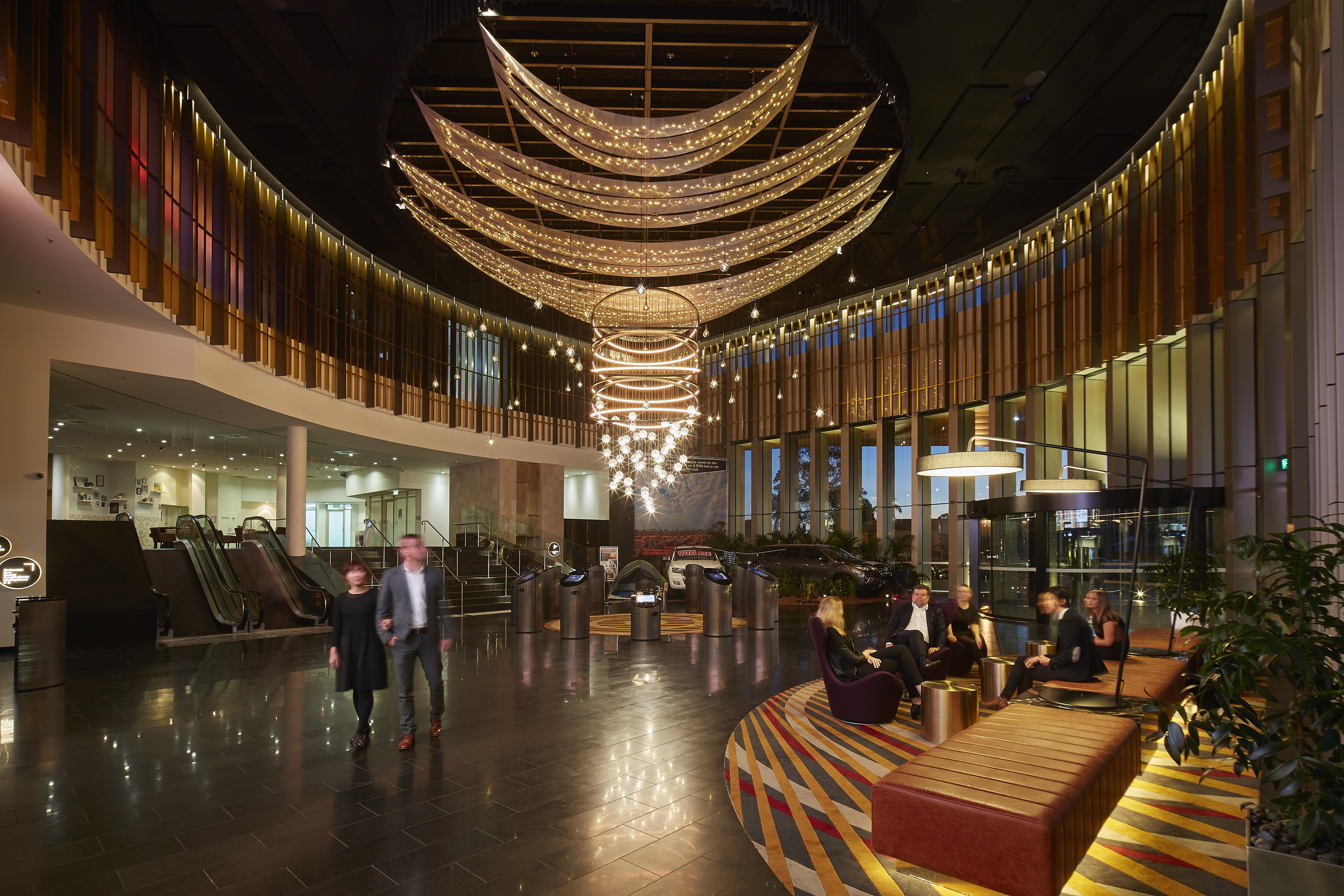 Mounties New Foyer And Porte Cochere